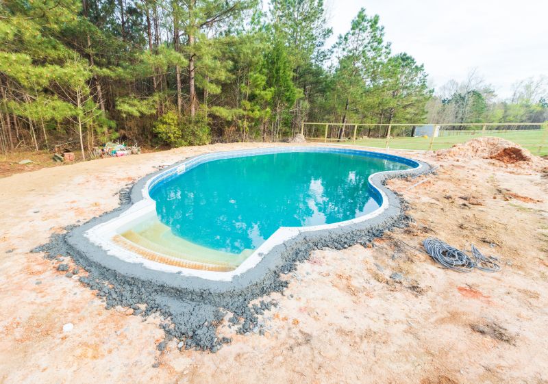 Pool Site Leveling