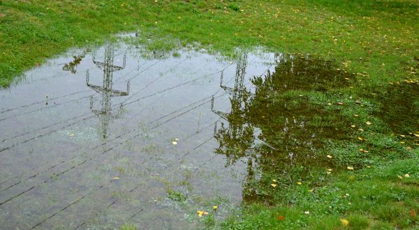 Flooded Yard Drainage Installation in Columbus