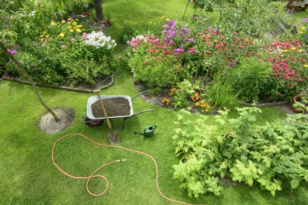 Flower Bed Construction in Columbus